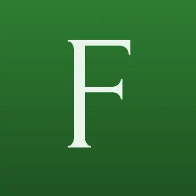 Фрукты есть, сеть продуктовых магазинов, лого-визитка