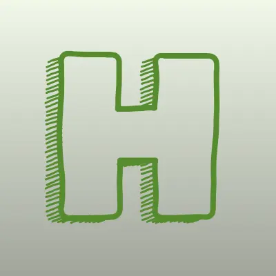 Hermes, сеть пунктов выдачи заказов, лого-визитка