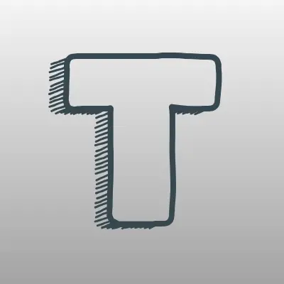 ТехКомплект, торговая компания, лого-визитка
